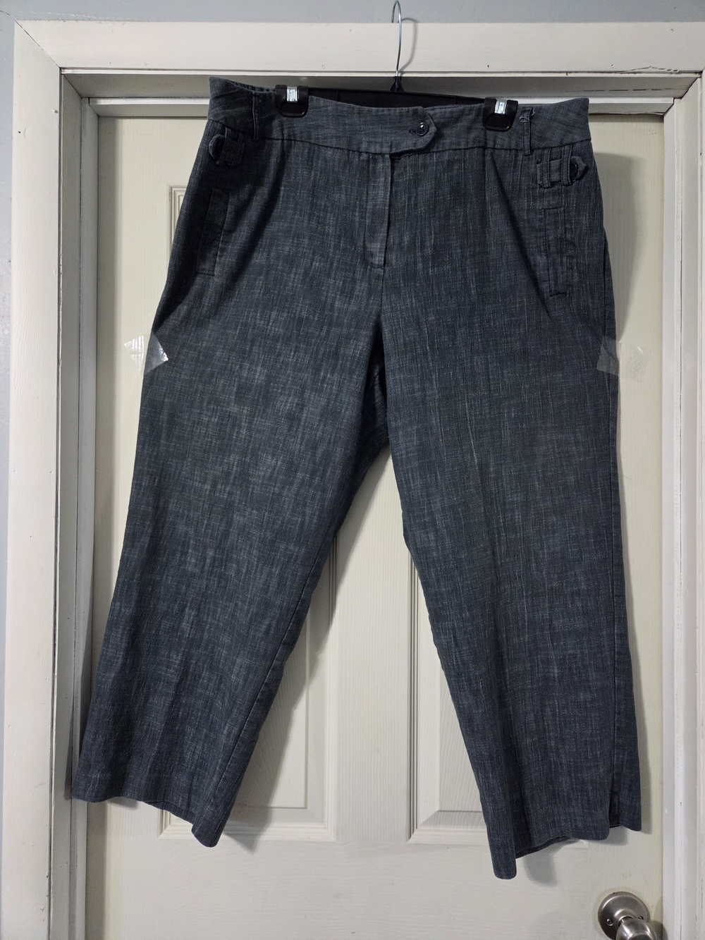 Larry Levine Women's Cropped Dress Trousers